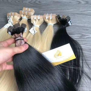 Extensions de cheveux vietnamiens blonds de 24 pouces en gros, 100 % naturels, cheveux humains Remy vierges, teints, lisses et décolorés - Product Image 1