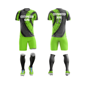 Uniforme de Fútbol Personalizado OEM para Jóvenes y Hombres, Conjunto de Camiseta de Fútbol Sublimada, Equipamiento Deportivo al por Mayor - Product Image 6