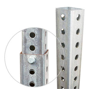 เสาป้ายรูปตัวยูชุบสังกะสีคุณภาพส่งออก OEM เวียดนาม กันน้ำ เคลือบผงสแตนเลส เป็นมิตรกับสิ่งแวดล้อม แบบจำลอง 3 มิติ - Product Image 4