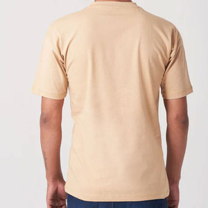 Camiseta de algodón 100% de último estilo y nuevo diseño, ropa urbana con logo impreso personalizado, corte holgado, precio al por mayor para hombre - Product Image 6