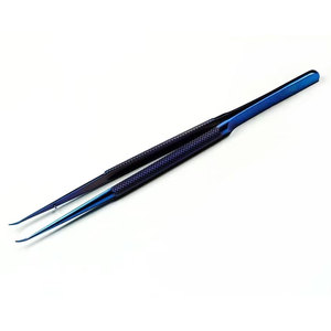 Pinces de micro-attachement en titane personnalisées, 7 pouces (18 cm), pointes CVD de 8 mm de diamètre, instruments chirurgicaux ophtalmiques pour la chirurgie oculaire - Product Image 1