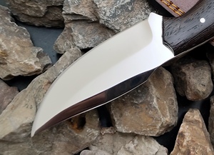 Couteau d'extérieur robuste en acier inoxydable pour le camping, le bushcraft, la randonnée, la pêche et la préparation aux situations d'urgence - Product Image 2