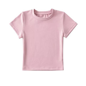 Camiseta Corta Personalizada para Mujer, Corte Holgado, Ropa de Algodón, Producción al por Mayor - Product Image 2