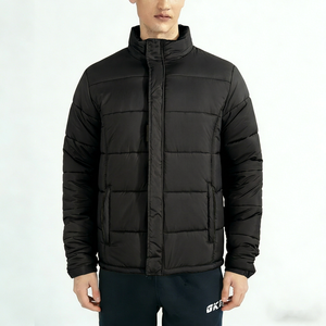 Chaqueta Acolchada con Capucha y Bordado Personalizado al por Mayor, Tejido de Poliéster Impermeable y Cortavientos, Ropa Urbana para Exteriores, Precio de Fábrica, MOQ Bajo - Product Image 2