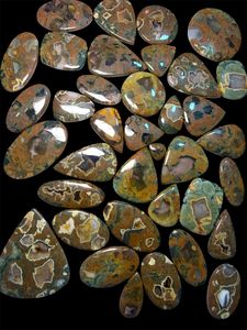 Cabujón de Jaspe Rhyolita Natural Pulido, Gema de Jaspe Rhyolita en Formas Mixtas para Fabricación - Product Image 6