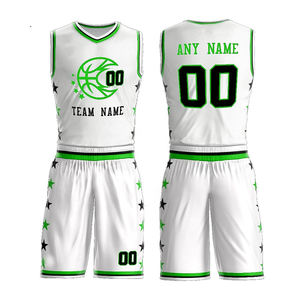 Uniformes de Baloncesto de Alta Calidad al por Mayor, Sublimación Completa, Diseño Personalizado, Camisetas de Baloncesto para Hombre, Pantalones Cortos de Verano - Product Image 5