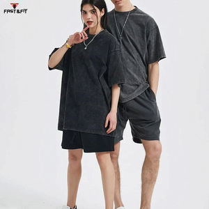 Camiseta Deportiva Personalizada al por Mayor, Estampada, para Gimnasio, Talla Grande para Hombre, 100% Algodón, Gruesa, Transpirable, Muy Popular - Product Image 3