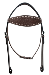 High Quality Western <b>Leather</b> Headstall Bridle Western Style Brown Color Hand <b>Tooled</b> Carved Designed Manufacturer exporter 504 - Product Image 3