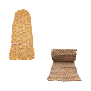 Alfombra de fibra de coco a precio razonable, antideslizante, para caminos y entradas, manta para control de erosión del suelo, alfombra de coco natural tejida a mano. - Product Image 1