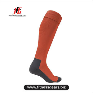 Knee High <b>Socks</b> Solid Color Breathable Spandex Polyester Adult Soccer Football <b>Compression</b> <b>Socks</b> - Product Image 3