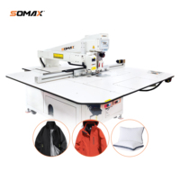 Grand modèle SOMAX SM-13090ARJ 360 °   Machine à coudre rotative |   Gamme de couture haute précision 130x90cm pour la fabrication de vêtements