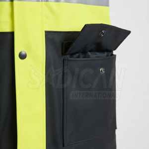 Trajes de Trabajo de Poliéster de Alta Visibilidad, Cómodos y Transpirables, Material Duradero de Alta Calidad en Venta - Product Image 5