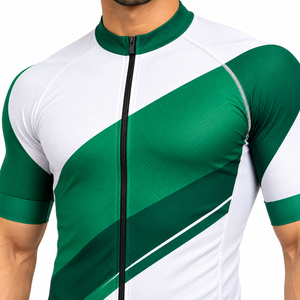 Maillot de cyclisme aérodynamique pour homme, coupe de course, tissu extensible léger, haut de gamme pour la course sur route, vêtements de sport pour équipe cycliste, respirant - Product Image 3