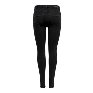 Pantalones Vaqueros Ajustados de Cintura Media para Mujer, de la Mejor Calidad, Casuales, de Algodón, Estilo Sólido, Elásticos - Product Image 4