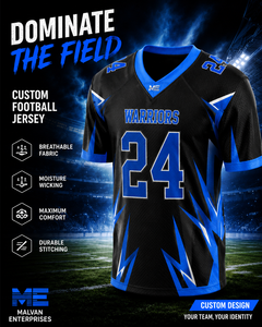 Trending 2026 Custom Football Jersey Malvan 24 V-Neck Heat-Transfer Printed Plaid Front Moisture Wicking <b>Mesh</b> Adult Men's <b>Short</b> - Product Image 1