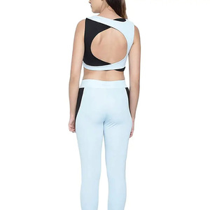 Soutien-gorge de sport yoga sans couture à imprimé léopard, grande taille, ajustable, à maintien élevé, avec effet push-up pour femme - Vente en gros - Product Image 4