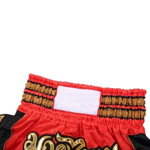 Shorts de Muay Thai Rose et Rouge de Qualité Supérieure – Vêtements de Muay Thai en Gros pour Dojos et Équipements de Boxe - Product Image 4