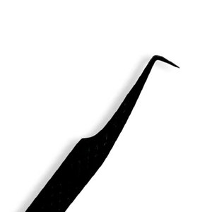 Pince à épiler haute précision pour application d'extensions de cils, antistatique, en acier inoxydable, pour isolation des cils, usage professionnel - Product Image 3