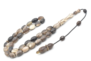 Rosario de 33 cuentas de cuerno de búfalo, Tasbih de 33 cuentas de cuerno de búfalo, Tasbih, Tasbeeh, Tasbih musulmán, Cuerno de búfalo, Oración con cuerno de búfalo - Product Image 5