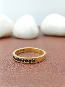 Bague de fiançailles minimaliste en or massif 18 carats avec diamants, sertie en canal, tendance, pour femme, certifiée IGI, pour mariage et usage quotidien, haute joaillerie - Product Image 4
