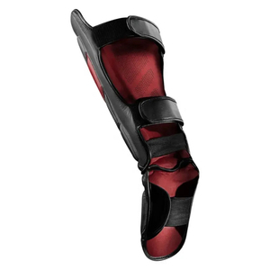 Protections de genoux en cuir pour fabricants pakistanais, protection professionnelle avec fermeture à boucle, faciles à porter pour le kickboxing (Seanreweaer) - Product Image 3