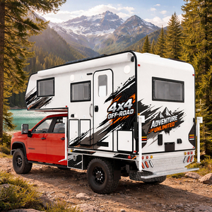Camper tout-terrain personnalisé hors route, <span class=keywords><strong>camping</strong></span> en plein air, camion-camper à énergie solaire pour camionnettes avec salle de bain et <span class=keywords><strong>douche</strong></span> - Product Image 1