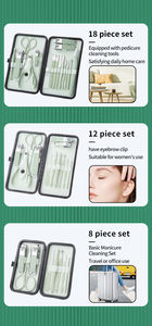 Top Selling Manicure <b>Pedicure</b> <b>Set</b> High Quality Custom Made Stainless Steel Lightweight Manicure Kit With Customized Packaging - Product Image 1