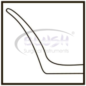 Micro Eye Spatula 0.25mm Ophthalmic Tools Eye Spatula 0.25 mm Angled 60 CE Certified Surgical Instruments By <b>Blush</b> Surgical - Product Image 4