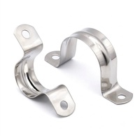Heavy Duty U Shaped Clamp With Nut Washer Steel U Bolt Tubing Clamp Fastener Hardware Mounting Bracket Repair Fitting Industrial