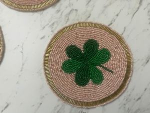 Handmade Beaded Maple Leaf <b>Drinking</b> <b>Straws</b> Luxury Eco-Friendly Reusable Portable Washable Fabric Bar Mats Classic Autumn Design - Product Image 3