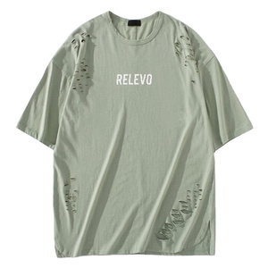เสื้อยืดผู้ชายมีความสุขเสื้อยืดผ้าฝ้าย100% ลำลองเป็นมิตรกับสิ่งแวดล้อมต่อต้านริ้วรอยที่มีคุณภาพระดับพรีเมียมระบายอากาศได้ดีปรับแต่งได้ - Product Image 1