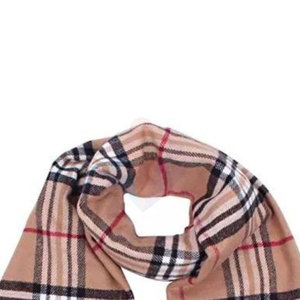 Winter Wear High Quality Men's Scarf 100% Cotton Warm Knitted Lightweight 300g Solid Pattern Customizable THREE MAN SPORTS - Product Image 6