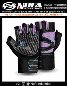 ถุงมือหนังยกน้ำหนักปรับแต่งโลโก้ได้ตามต้องการสำหรับเพาะกายกีฬาออกกำลังกายฟิตเนสยิมฝึกยิมยกน้ำหนัก - Product Image 3