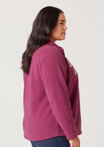Chaquetas de Invierno de Polar para Mujer al por Mayor, Chaqueta de Polar Vintage Cálida para Invierno, Fabricación de Chaquetas de Polar para Mujer - Product Image 3