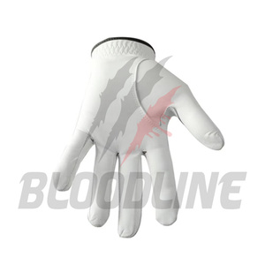 Guantes de motocicleta de cuero Bloodline, guantes deportivos negros para ciclismo, guantes de cuero sin forro hasta la muñeca - Product Image 2