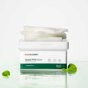 Masque PHA rapide pour les imperfections rouges, 30 feuilles, ingrédient peptide, tous types de peau, boîte en plastique - Product Image 1