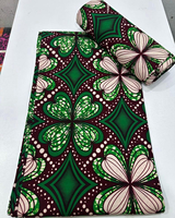 Tissu en coton imprimé wax africain du Sénégal, style mode, fourniture textile, fabricant OEM ODM sur mesure, vente en gros, export