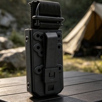 Tourniquet tactique avec étui rigide, pochette de transport pour tourniquet d'urgence Molle pour la chasse, le camping et les fournitures de premiers secours