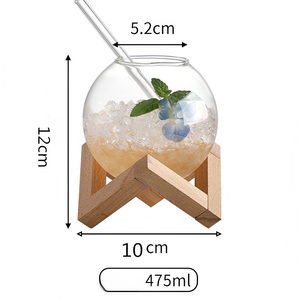 <span class=keywords><strong>Verre</strong></span> à bière isotherme 475 ml à double paroi, design classique et rond, sans BPA, durable, design créatif pour la maison, le bar et les fêtes - Product Image 5