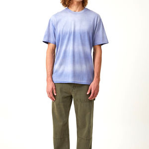 Camiseta Vintage de Cuello Redondo, 100% Poliéster, 120 g/m², Resistente a las Arrugas, Ecológica, de Secado Rápido, con Efecto Deslavado y Lavado a la Piedra, Venta al por Mayor - Product Image 2