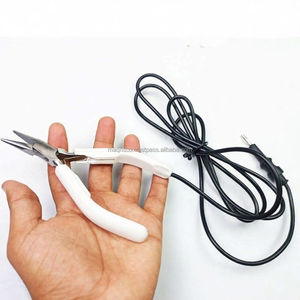 Pince à bec effilé en acier inoxydable avec logo personnalisé - Product Image 1