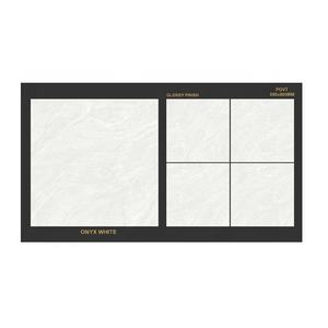 Carreaux de céramique modernes en marbre antidérapant de 800x800mm entièrement polis carreaux de porcelaine murale et émaillée pour la décoration de sol - Product Image 3