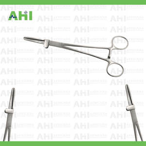 Pince d'occlusion tubulaire Vorse personnalisée en acier, manuelle, à mâchoires droites dentelées, robuste, pour usage en chirurgie générale, certifiée CE - Product Image 6