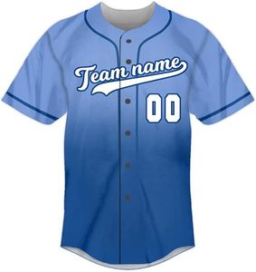 Camisetas de Béisbol y Sóftbol Personalizadas con Estampado y Bordado, Sublimadas, Baratas, al por Mayor, Diseño OEM - Product Image 5