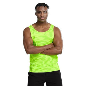 Camiseta Deportiva Unisex para Correr, Transpirable, de Secado Rápido, Sin Mangas, para Gimnasio, Fitness, Deportes, Chaleco Deportivo Personalizado - Product Image 4