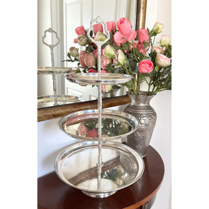 <b>Cake</b> Stand <b>Decorative</b> Party Dry Items <b>Decoration</b> Best Selling <b>Cake</b> Stand Aluminum Metal Base Silver Color Home Wedding <b>Supplies</b> - Product Image 4