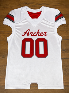 Jersey de Fútbol Americano Personalizado 2026 con Impresión por Transferencia de Calor, Unisex, Cuello en V, Uniforme de Equipo, Absorbe la Humedad, Talla Grande - Product Image 3