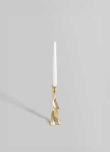 Candelabro Dorado Under The Banyan con Diseño Trenzado para Decoración del Hogar - Product Image 2