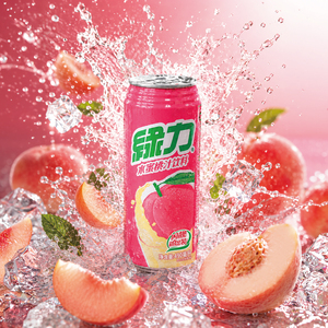 Bebida de Jugo de Durazno Green Power, Lata de 490 ml, Bebida de Frutas con Sabor - Product Image 3