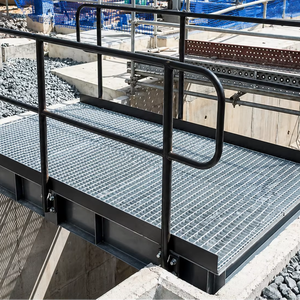 Hot <b>Dip</b> Galvanized Steel Grating for Industrial Platform | Heavy Duty Floor Grating - Product Image 1